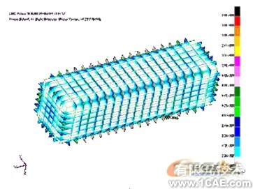 真空箱強度的分析與優(yōu)化ansys結果圖圖片4