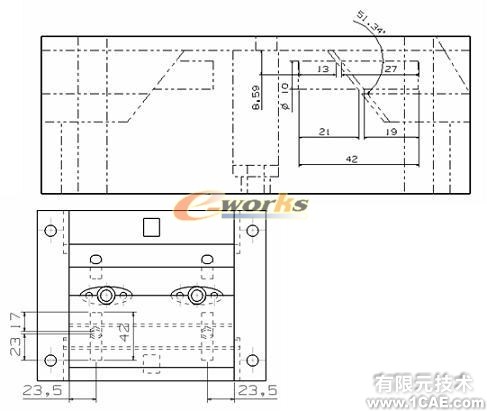 側(cè)向成型塑料注射模具教學(xué)模型的研制autocad技術(shù)圖片11