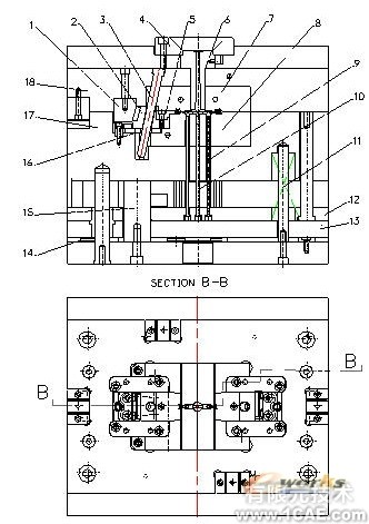 UG的手機電池扣模具設(shè)計proe培訓(xùn)教程圖片13