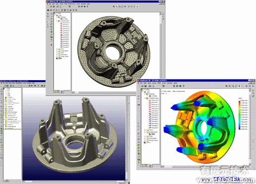 Solidworks設(shè)計分析一體化solidworks simulation分析案例圖片5