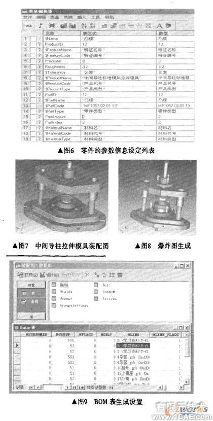 基于T-FLEX的三維參數化拉伸模CAD的實踐autocad技術圖片5