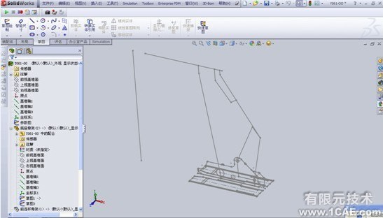 SolidWorks坐標(biāo)系完善Top-Down設(shè)計(jì)solidworks simulation分析圖片3