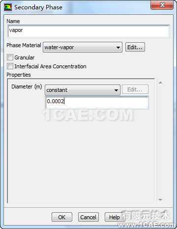 Fluent中的蒸發(fā)、冷凝模型實(shí)例—官方教程fluent流體分析圖片8