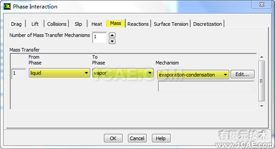 Fluent中的蒸發(fā)、冷凝模型實(shí)例—官方教程fluent分析圖片9
