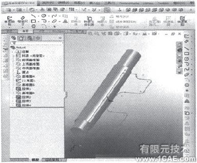 圖5 轉換后三維實體模型