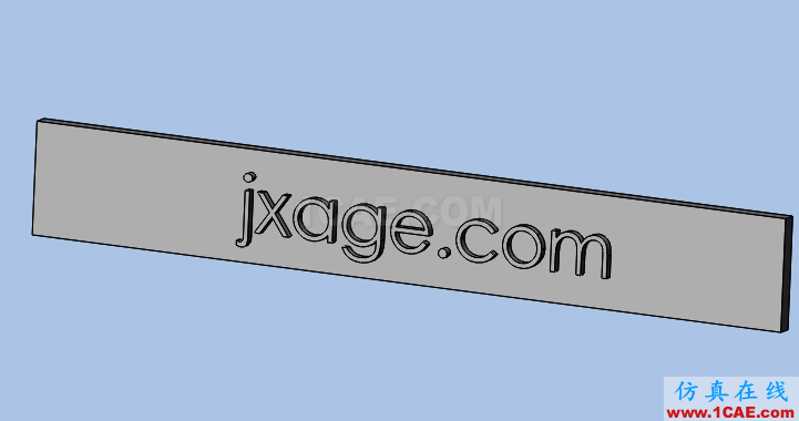 solidworks如何創(chuàng)建拉伸文字？solidworks simulation技術(shù)圖片8