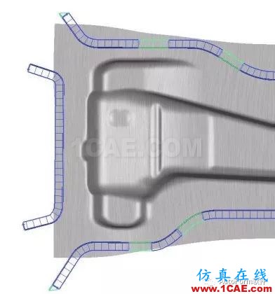 【autoform技術(shù)案例】以B柱為例進(jìn)行系統(tǒng)性拉延筋設(shè)計autoform分析案例圖片7