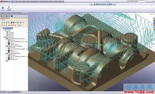 Mastercam X9 for Solidworks【視頻】solidworks simulation分析案例圖片9