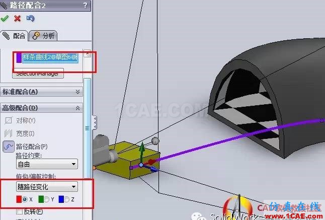 SolidWorks相機動畫制作教程solidworks simulation技術(shù)圖片2