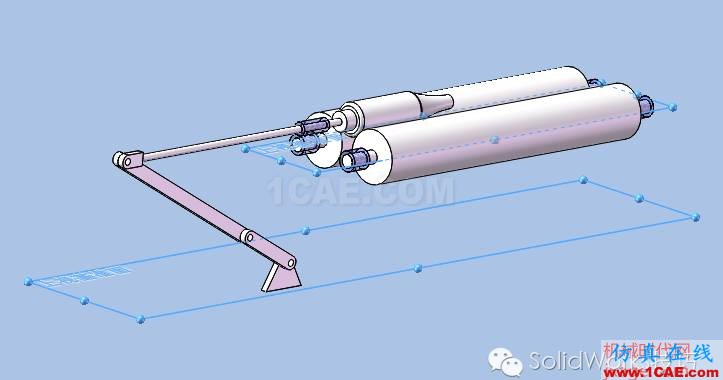 SolidWorks洗瓶機(jī)構(gòu)運(yùn)動仿真solidworks simulation學(xué)習(xí)資料圖片10