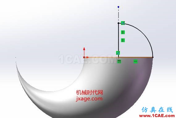 SolidWorks如何通過(guò)掃描創(chuàng)建太極圖？solidworks simulation培訓(xùn)教程圖片11