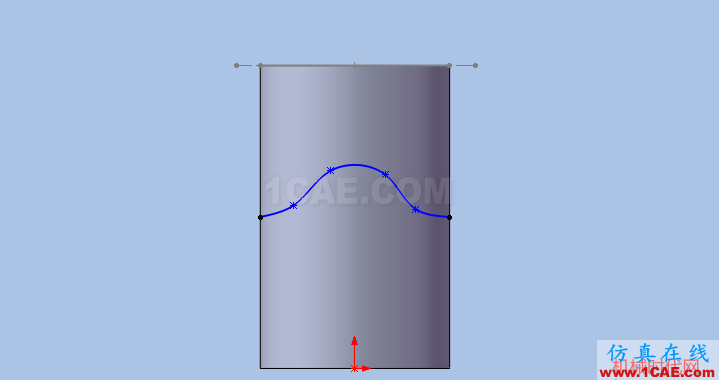 solidworks如何使用投影曲線？solidworks仿真分析圖片11