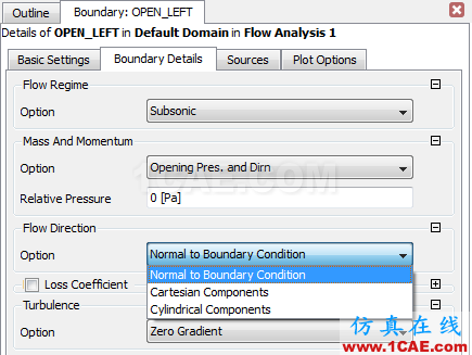 CFX中的Opening邊界cfx培訓課程圖片3