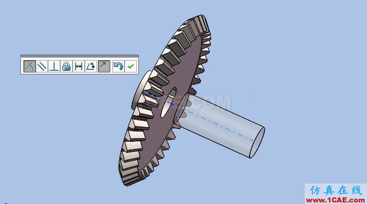 SOLIDWORKS圓錐齒輪的仿真solidworks simulation應(yīng)用技術(shù)圖片7