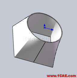 『實(shí)用技巧』用SolidWorks制作天方地圓的展開教程，簡(jiǎn)單一看就會(huì)！solidworks simulation分析案例圖片9