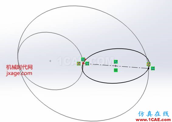 SolidWorks如何通過(guò)掃描創(chuàng)建太極圖？solidworks simulation學(xué)習(xí)資料圖片4