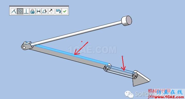 SolidWorks洗瓶機(jī)構(gòu)運(yùn)動仿真solidworks simulation培訓(xùn)教程圖片4