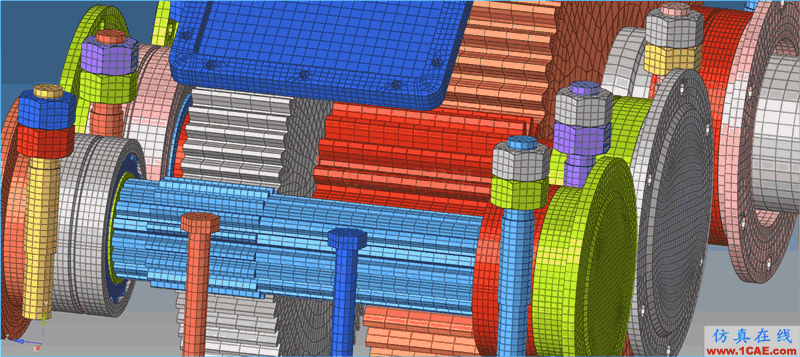 Hypermesh、Ansys 、CFD等優(yōu)質(zhì)網(wǎng)格劃分服務(wù)(也可提供專項培訓(xùn))ansys分析圖片9