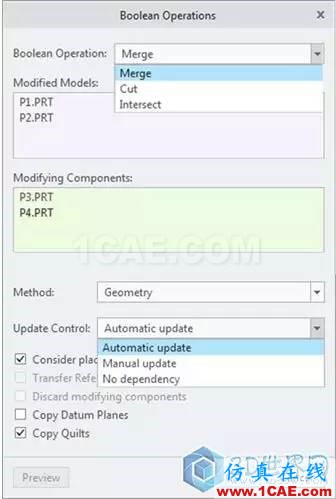 分享丨Creo 4.0 組件模式更新功能一覽！pro/e培訓教程圖片8