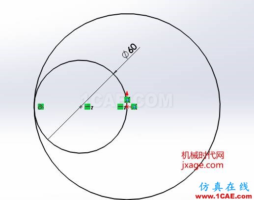 SolidWorks如何通過(guò)掃描創(chuàng)建太極圖？solidworks仿真分析圖片2