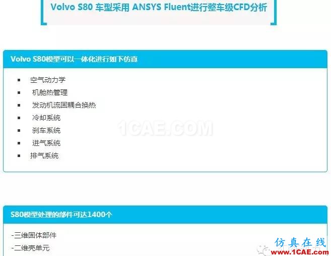 ANSYS Fluent比想象中更強大！整車級CFD應用最成功工程案例fluent仿真分析圖片2