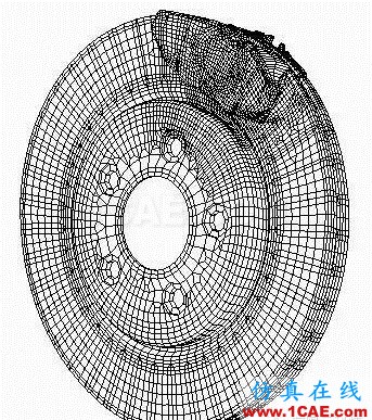 盤(pán)式制動(dòng)器剎車噪音模擬分析hypermesh學(xué)習(xí)資料圖片2