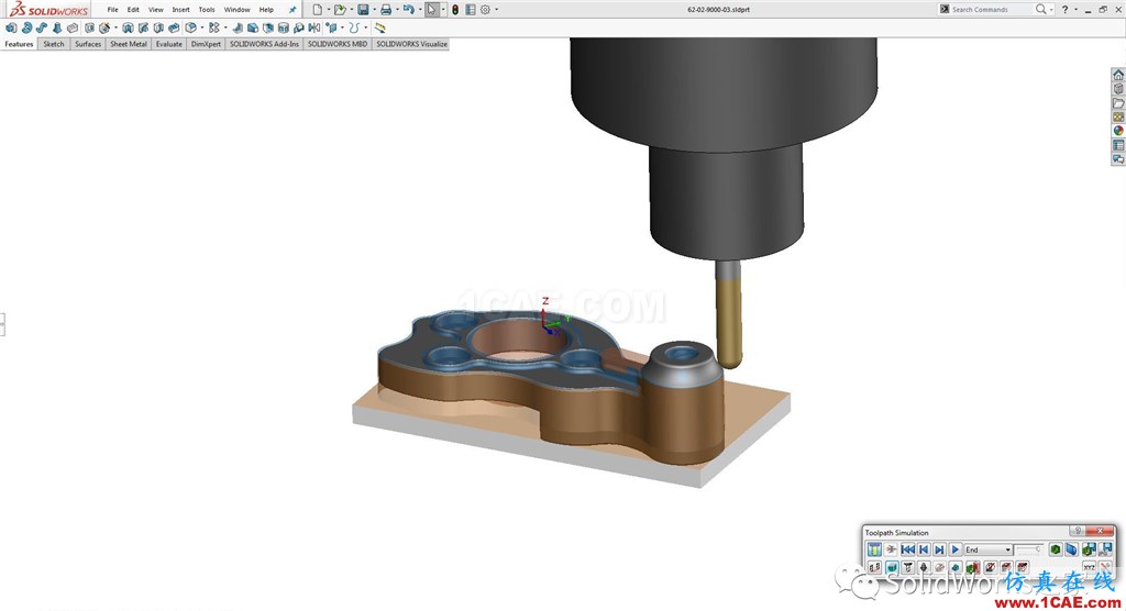 solidworksCAM:順應(yīng)趨勢(shì) 構(gòu)筑智能制造生態(tài)solidworks仿真分析圖片2