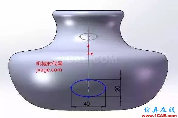 solidworks如何使用放樣特征？solidworks simulation培訓(xùn)教程圖片7