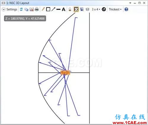 ZEMAX：如何創(chuàng)建一個簡單的非序列系統(tǒng)zemax光學應(yīng)用技術(shù)圖片23