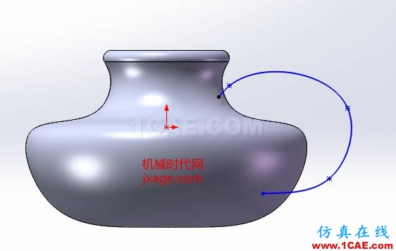 solidworks如何使用放樣特征？solidworks simulation培訓(xùn)教程圖片8