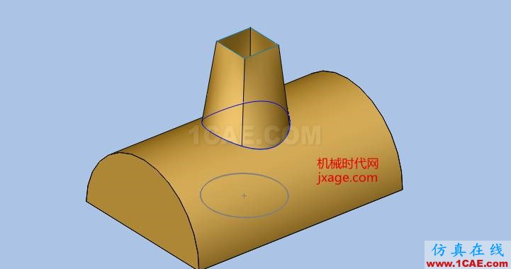 solidworks如何使用投影曲線？solidworks simulation技術圖片5