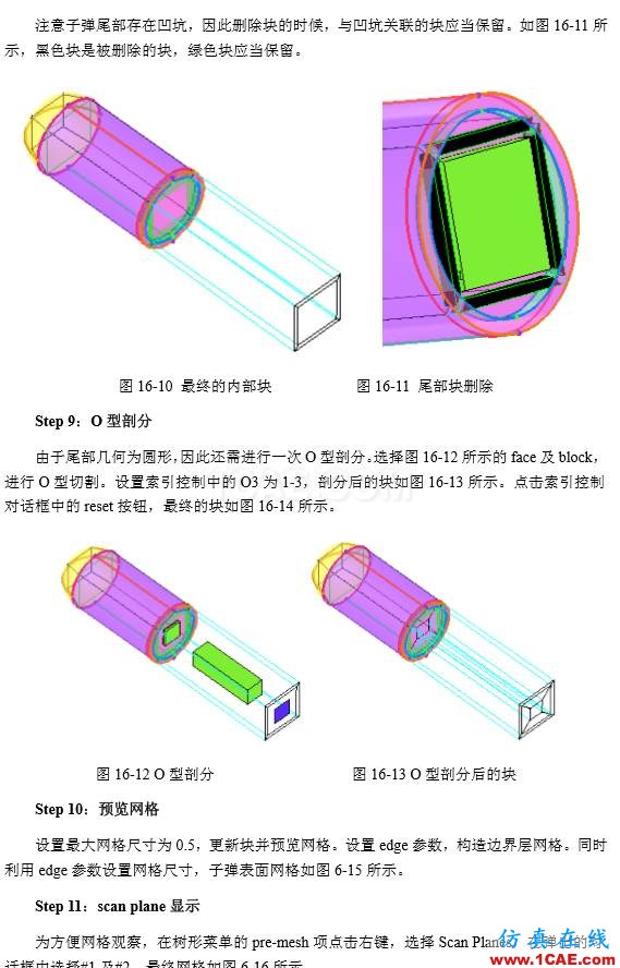 一份非常出色的ICEM CFD上手學習材料icem網格劃分案例圖片9