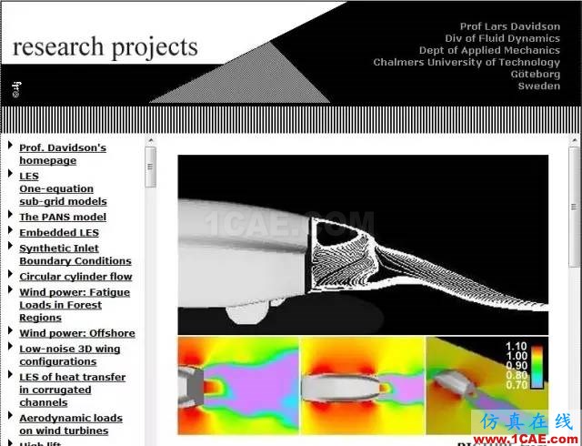 最全面的流體力學(xué)各類網(wǎng)址匯總（收藏）fluent分析案例圖片14