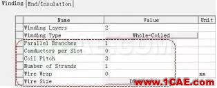 技巧 | ANSYS RMxprt軟件常見(jiàn)問(wèn)題解答Maxwell仿真分析圖片12