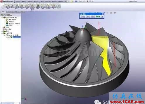 SolidCAMsolidworks simulation應用技術圖片3